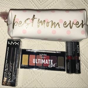 NYX NWT Makeup Bundle w/ Cosmetic Bag